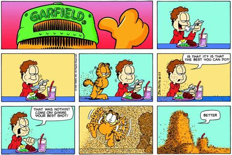 Garfield Daily Comic Strip On August 22nd 1999 Garfield Comics Garfield Cartoon Comics