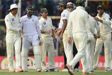 Sony six will broadcast the match live in india. Bang vs Pak: 1st Test - Statistical Report