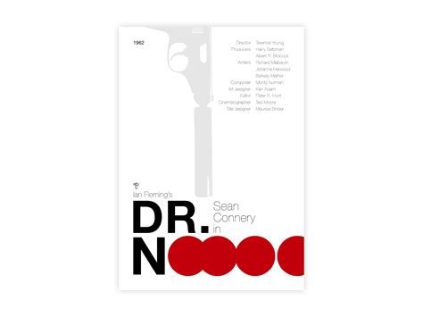 Dr No Movie Poster By Radijs Ontwerp On Dribbble