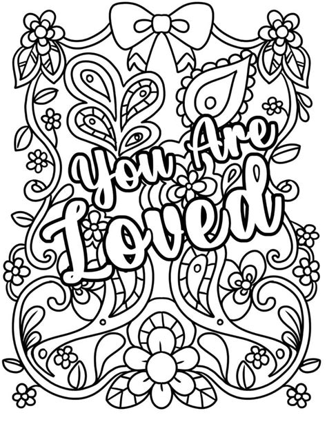 Quotes About Life Coloring Pages
