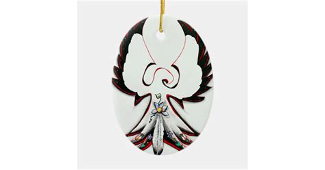 Anishinaabe Thunderbird Ceramic Ornament