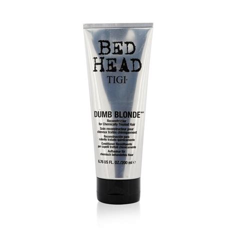 Tigi Bed Head Dumb Blonde Reconstructor For Chemically Treated Hair Ml Cosmetics Now New