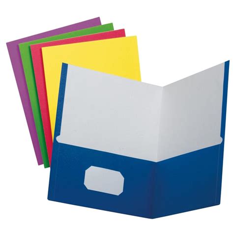 School Grade Twin Pocket Folder Assorted Colors Office Systems Aruba