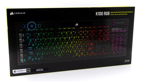 The Corsair Gaming K100 Rgb Keyboard Review Optical Mechanical Masterpiece