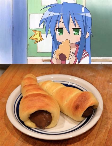 You Can Eat A Real Chocolate Cornet Just Like Konata Izumi From Lucky Star This Is What