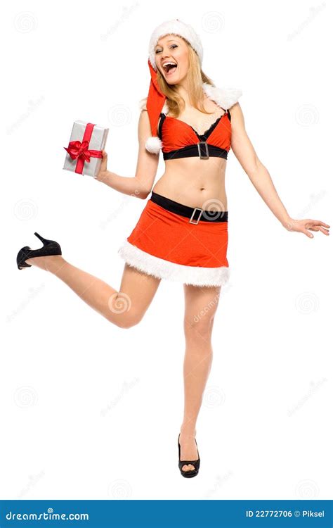 Sexy Kerstman stock foto Image of volledig één viering 22772706