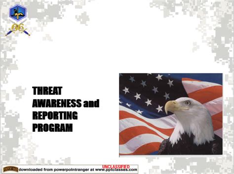 Tarp Insider Threat Focus Powerpoint Ranger Pre Made Military Ppt