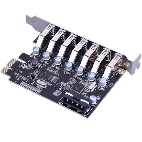 Hey, guys, i just ordered the rift. PCI e usb 3.0 Expansion Card 7 port USB 3.0 PCI express Expansion Card pcie usb3.0 Adapter ...