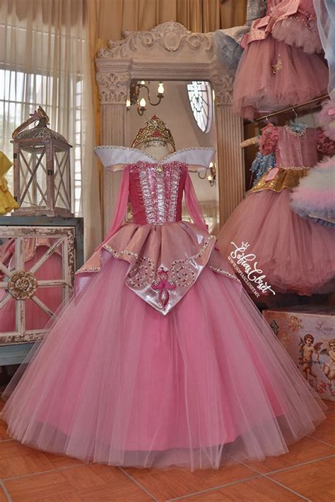 Pink Aurora Inspired Dress Vestidos De Princesa Para Niñas Vestidos