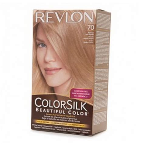 Revlon Colorsilk Hair Color Dye Medium Ash Blonde 70