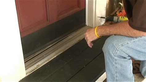 How To Change Weather Stripping On Bottom Of Front Door