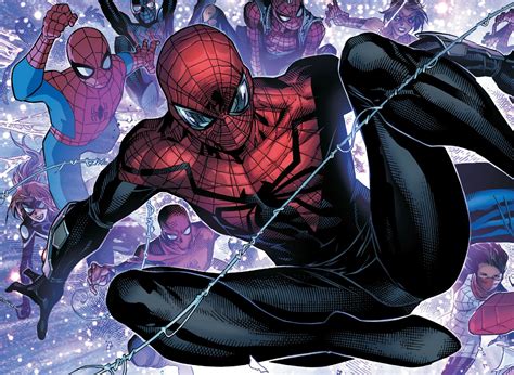 Superior Spider Man Dr Otto Octavius Art By Jim Cheung Black