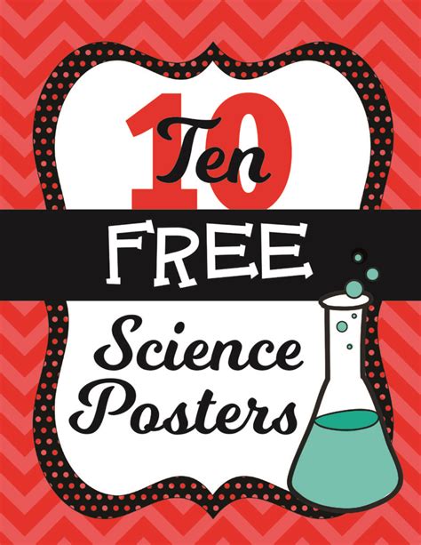 10 Free Science Posters Science Demo Guy