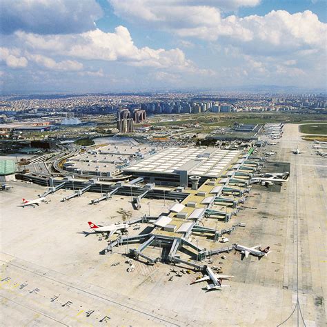 Istanbul Ataturk Airport International Terminal Architect Magazine