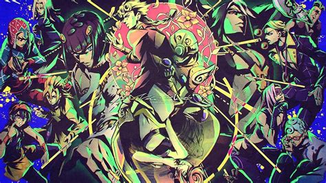 Jojos Bizarre Adventure Golden Wind Wallpapers Wallpaper Cave