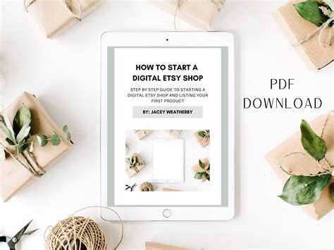 How To Start A Digital Etsy Shop Complete Beginners Etsy Uk