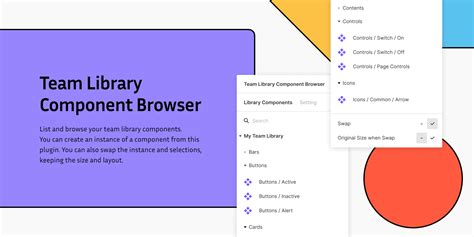 Team Library Component Browser Figma