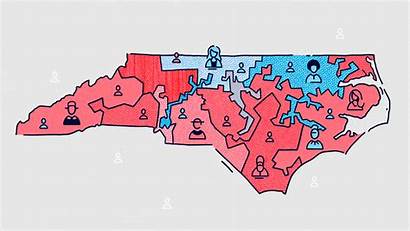 Map Republicans Carolina North Voting Rigged District