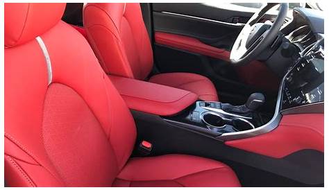 2022 Toyota Camry Xse V6 Interior