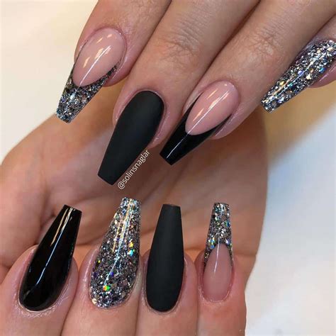 Nail Designs Gel Coffin Daily Nail Art And Design