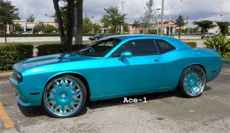 Ace 1 Wtw Customs Dodge Challenger On 26 Forgiatos