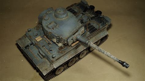 Tiger 1 Rc Tank Chieftain Tank Model Kit Tamiya 56605 Laser Force Rc