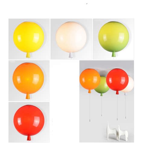 Colorful Balloon Ceiling Lampsbedside Baby Child Room Bedroom Balcony