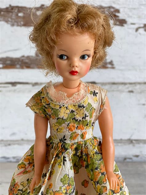 Vintage Tammy Doll Ideal B S 12 2 In Original Jilljan Dress Light Blonde Etsy