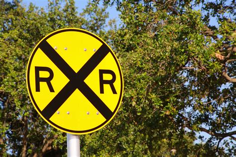 Railroad Crossing Sign Definition