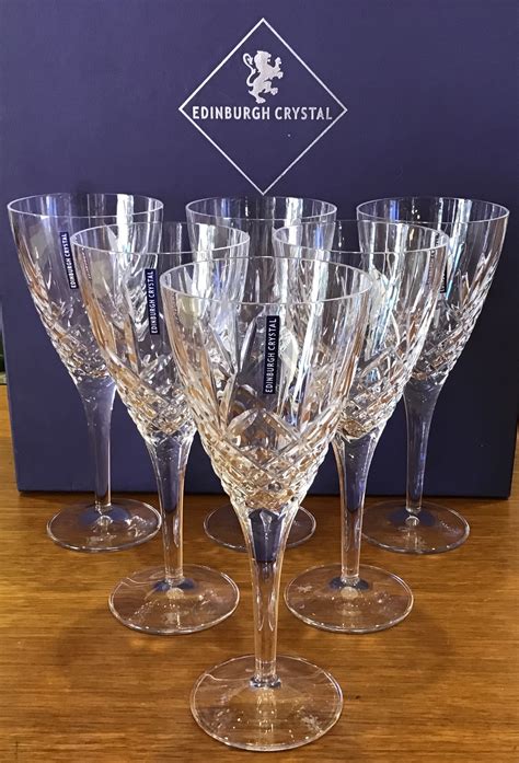 Edinburgh Crystal Wine Glasses Islington Antiques And Interiors