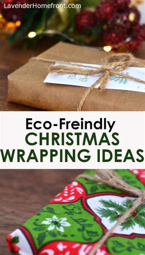 Sustainable Christmas Wrapping Options Holiday Decor Christmas