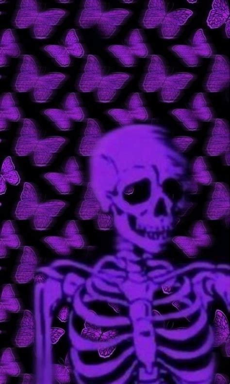 Aggregate 53 Purple Skull Wallpaper Latest Incdgdbentre