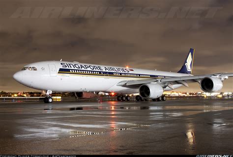 Airbus A340 541 Singapore Airlines Aviation Photo 1936534