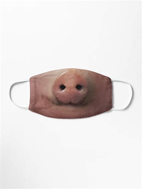 Pig Nose Face Mask Mask By Phunknomenon Redbubble