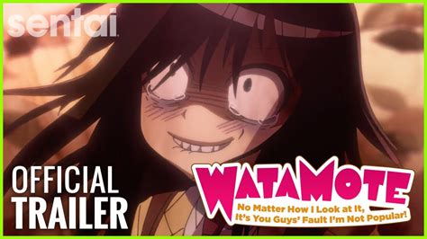 No Matter How I Look At It Its You Guys Fault Im Not Popular Watamote Munimorogobpe