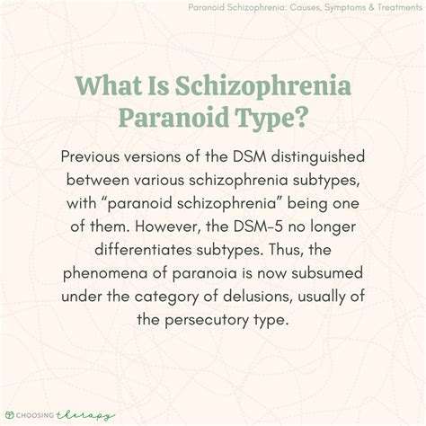 What Is Paranoid Schizophrenia