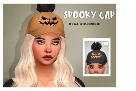 Nativemoonlight “ Spooky Cap • You Need The Mesh Here • 4 Swatches