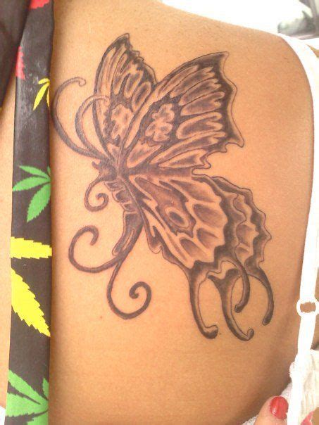 Gothic Butterfly Secret Tattoo Fingernails Painted Bat Tattoo
