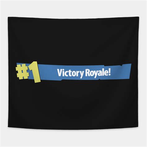 Victory Royale Fortnite Tapestry Teepublic