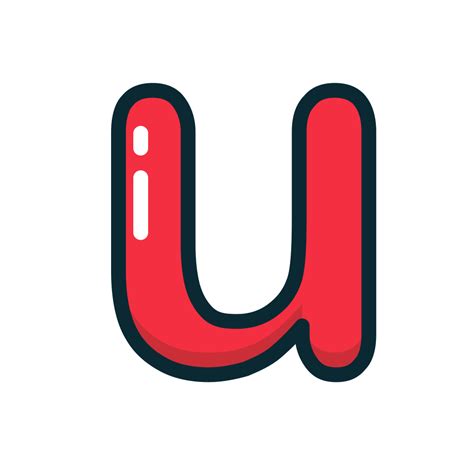 Letter Lowercase Red U Icon Free Download On Iconfinder