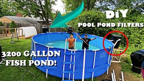 Touch device users can explore by touch or with swipe gestures. 3200 GALLON POOL POND! (diy Pond Filters) - YouTube