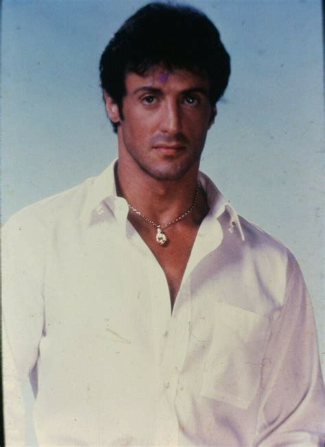 Sylvester Stallone Us Actor Original Vintage 35mm Portrait Slide