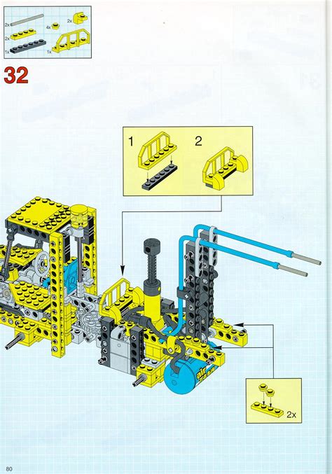 Lego 8459 Powermachine With Pneumatic Tank Instructions Technic