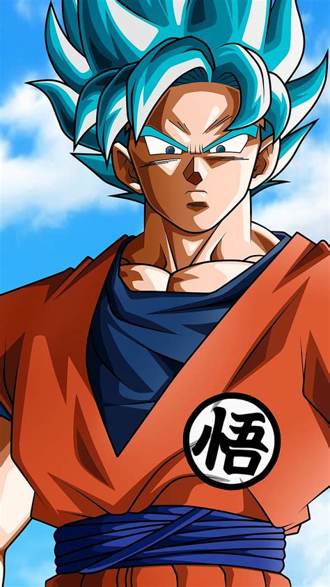 Goku Ssj Blue Anime Dragon Ball Dragon Ball Super Ssjblue Hd Phone