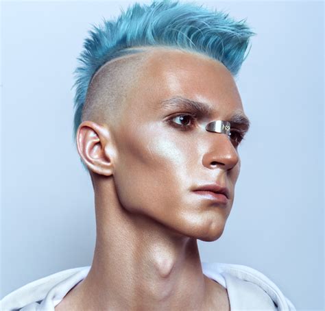 12 Most Popular Blue Hairstyles For Men For Cool Look