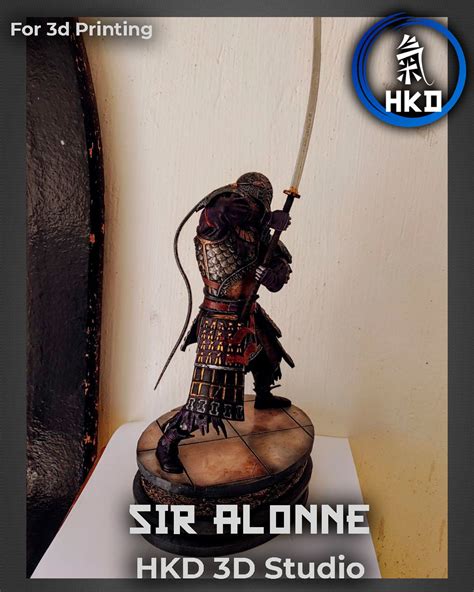 Sir Alonne Fan Art Dark Souls 2 3d Model 3d Printable Cgtrader