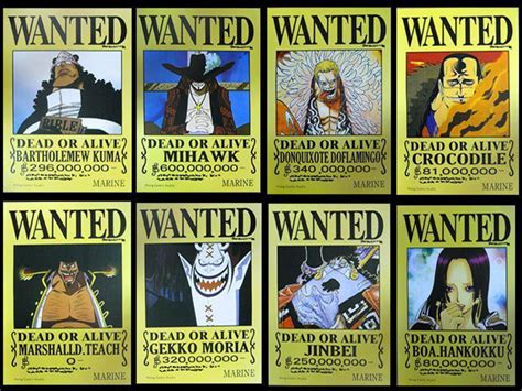 Top 20 Hình ảnh Lệnh Truy Nã Trong One Piece được Yêu Thích Nhất