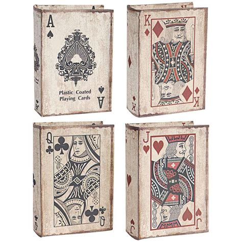 A And B Home 55 In X 2 In Decorative Book Boxes 4 Pack 36497 The