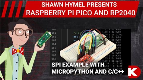Raspberry Pi Pico Rp2040 Spi Example With Micropython And Cc