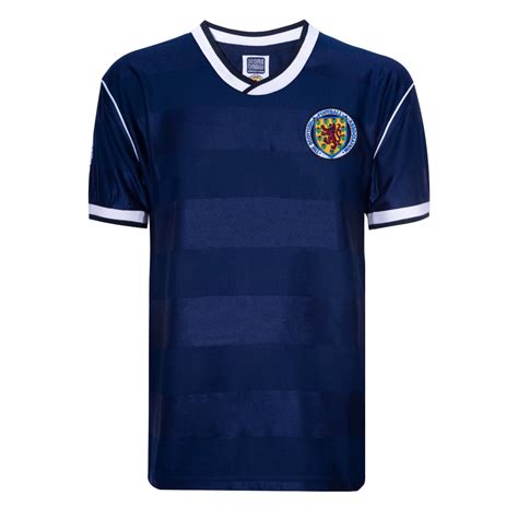 Scotland 1986 Shirt Scotland Retro Jersey Score Draw